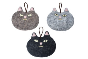 Felt cat pot mat